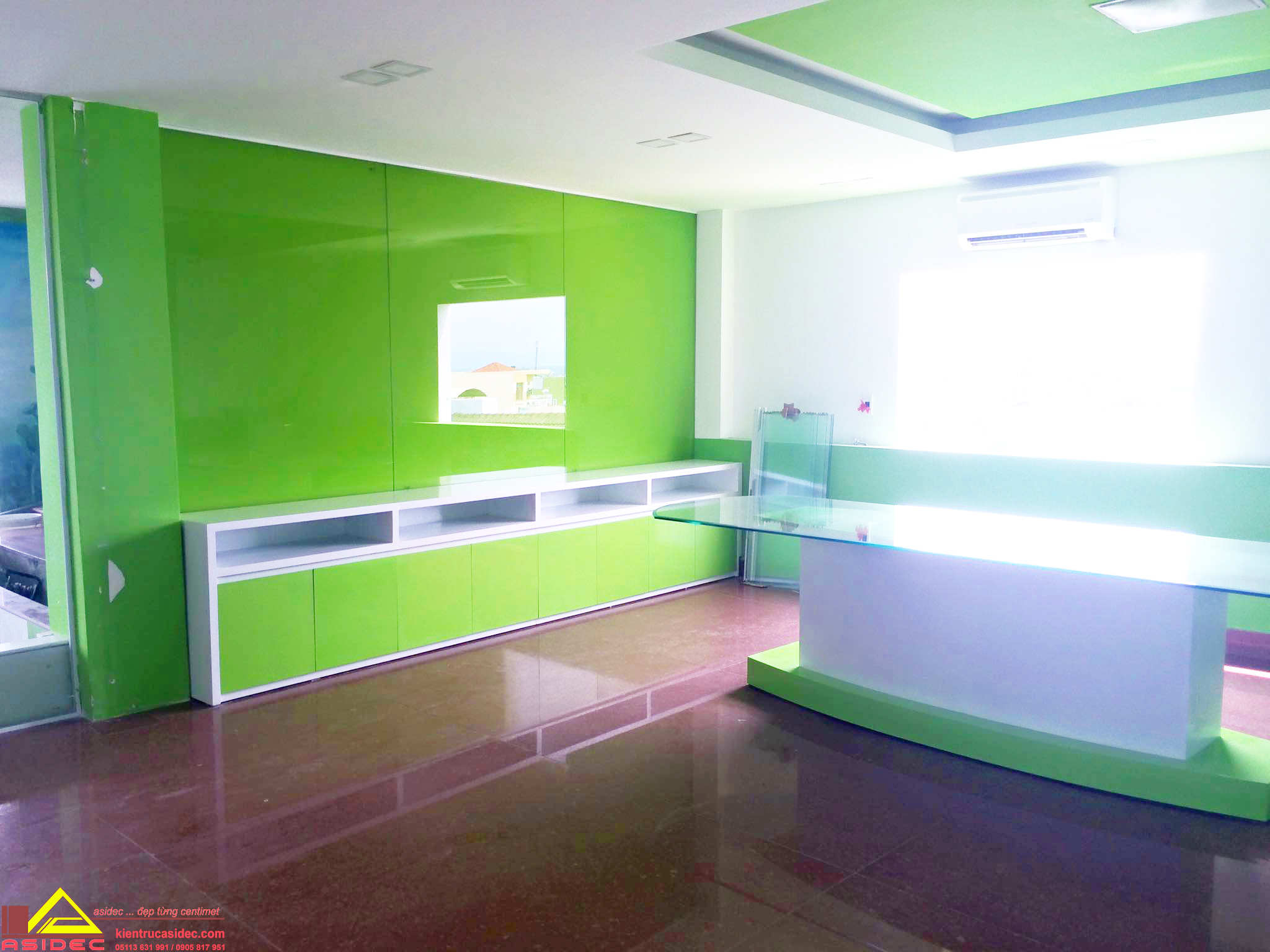 NỘI THẤT VĂN PHÒNG ẨM THỰC TRẦN GIAI ĐOẠN 1